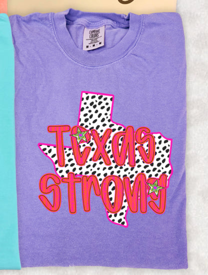 Texas Strong Comfort Colors Tee (READ FULL DESCRIPTION)