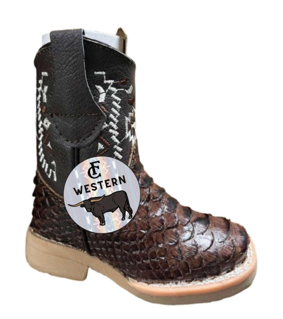 Brown Snake Boots (READ FULL DESCRIPTION)