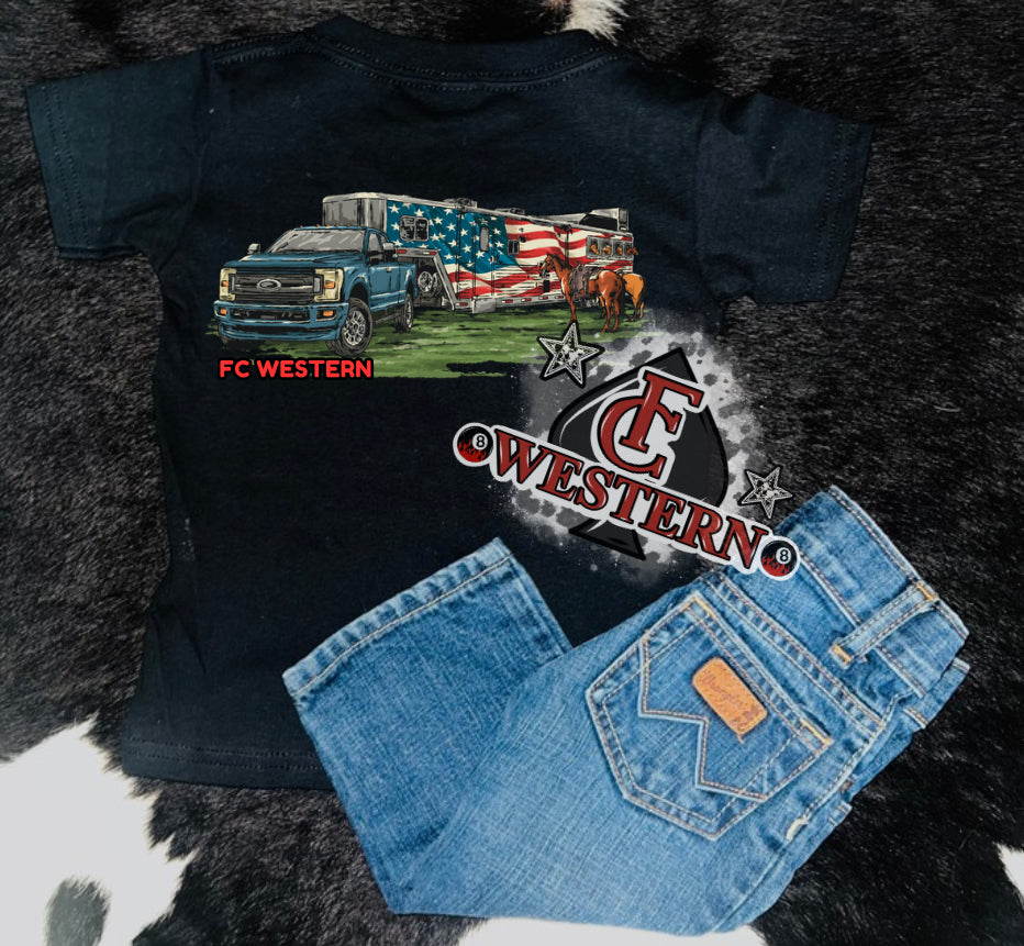 American Horse Trucker (READ FULL DESCRIPTION)