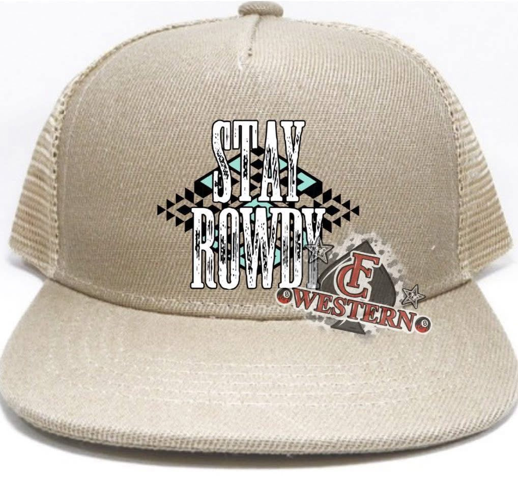 Stay Rowdy Hat (READ FULL DESCRIPTION)