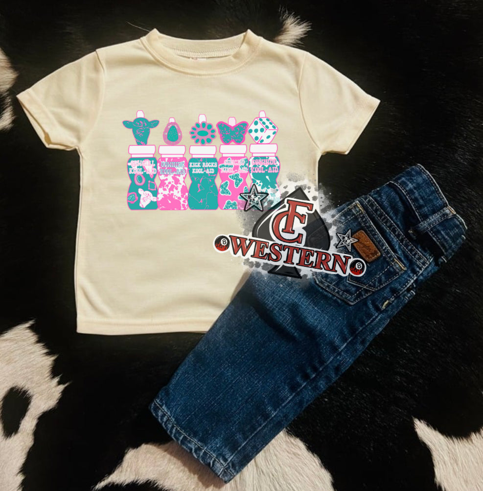 Neon Cowgirl juice Tee (Read Full Description)