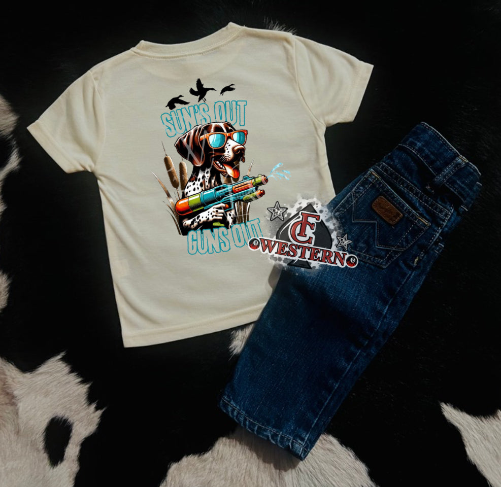 (GREY Shirt) SUNS OUT, GUNS OUT TEES (READ FULL DESCRIPTION)