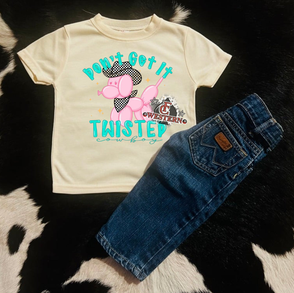 Dont get it twisted cowboy Tee (Read Full Description)