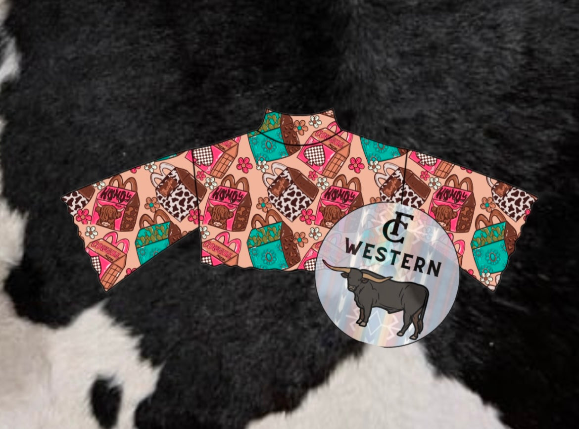 Cowgirl Meal Mocked Neck *READ FULL DESCRIPTION*