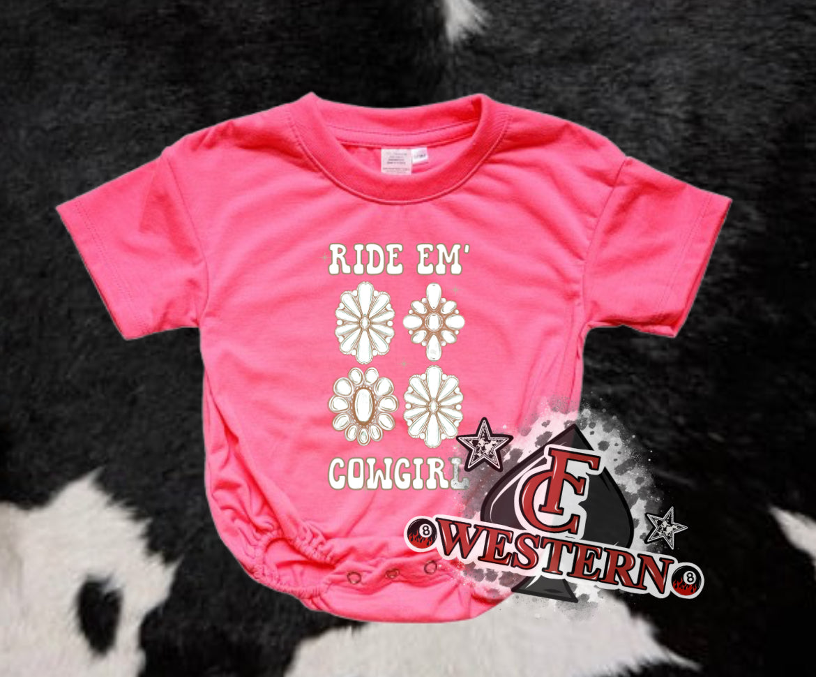 Ride Em Cowgirl Romper (READ FULL DESCRIPTION)
