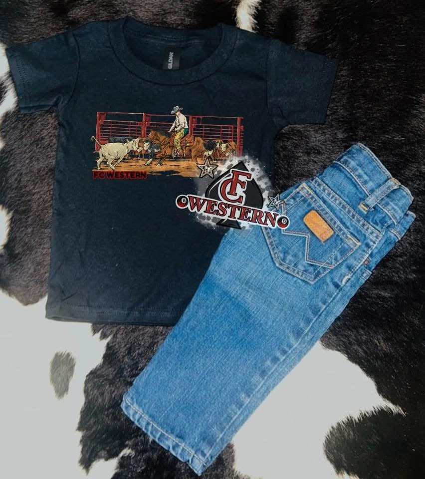 Cutting Horse TEE (READ FULL DESCRIPTION)