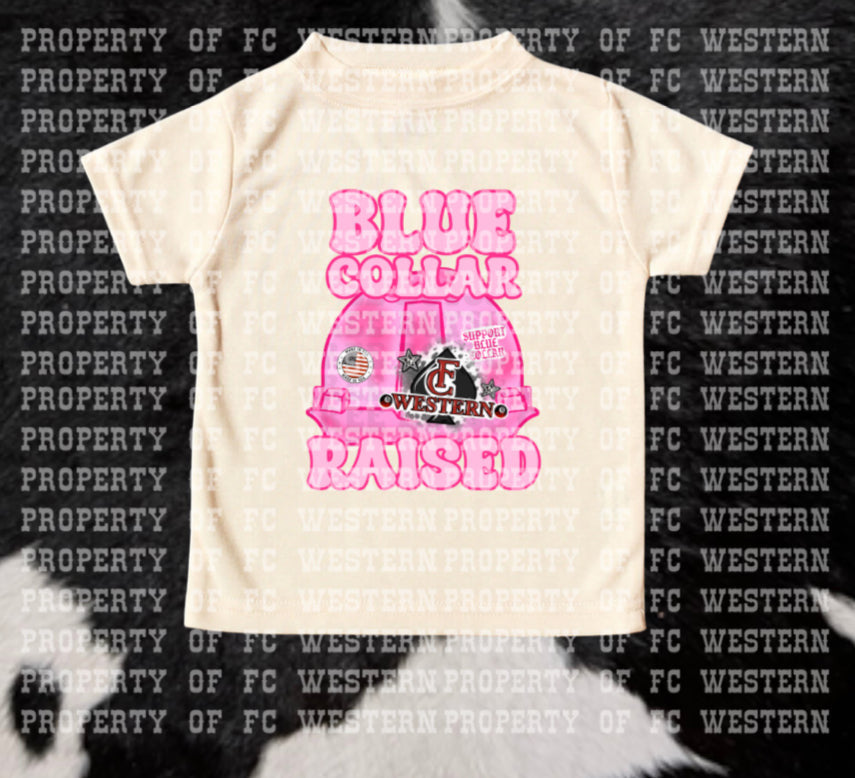 Blue Collar Raised Tee (read description)