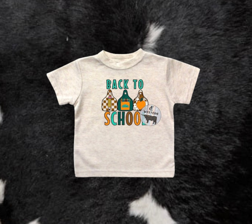 Back to School boy tee