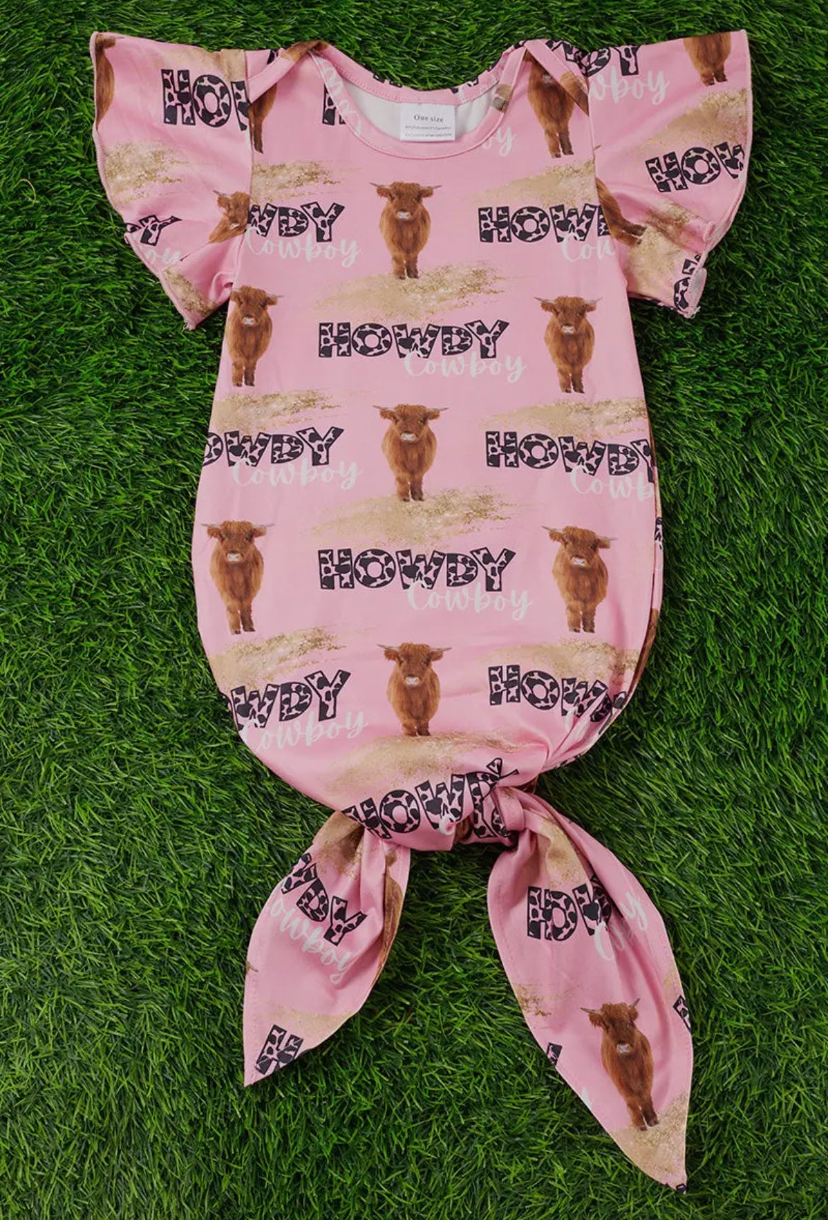BABY GIRL KNOTTED GOWNS *RTS*
