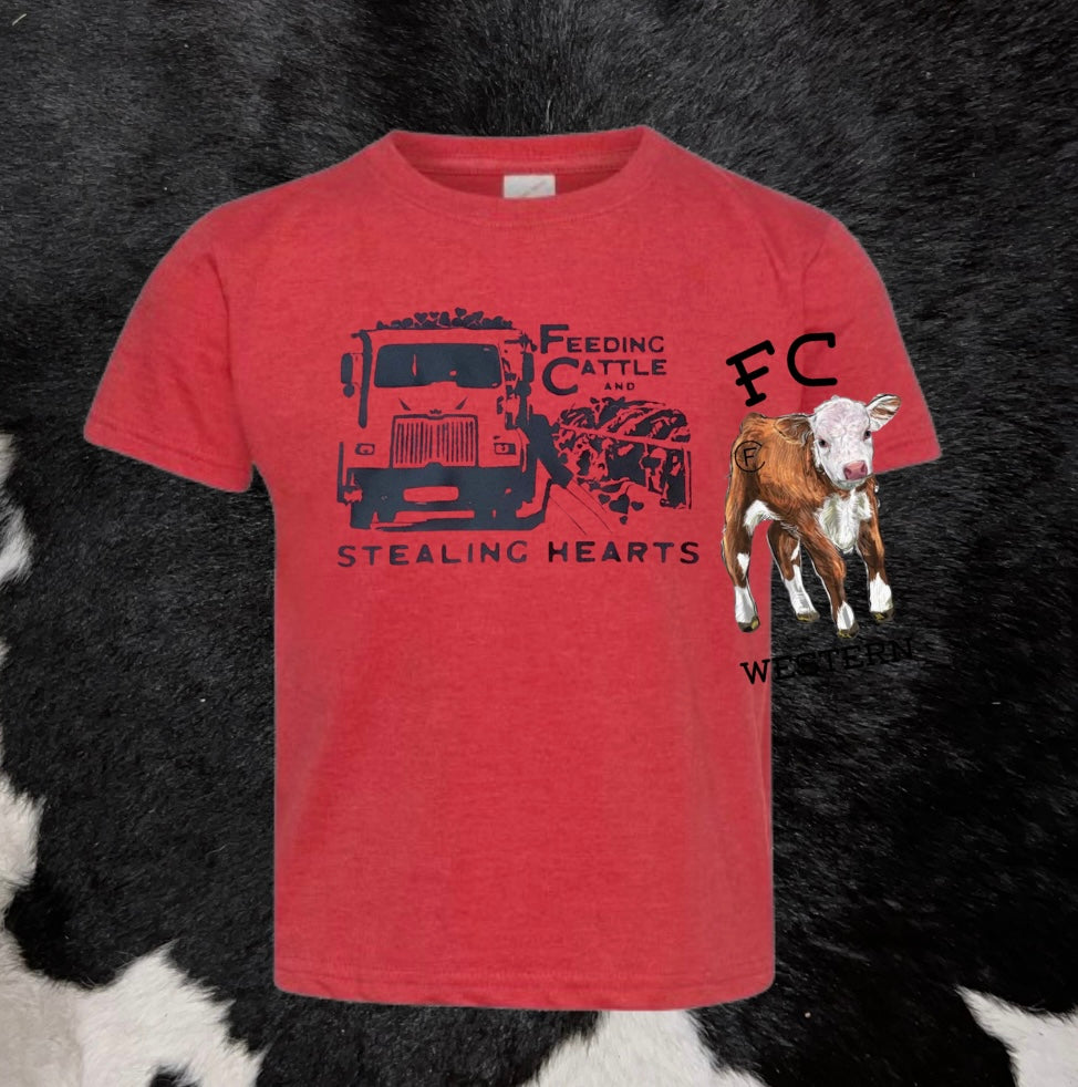 Feeding Cattle & Stealing Hearts Tee (read description)