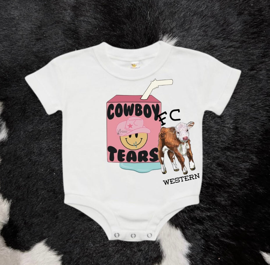 Cowboy Tears Romper