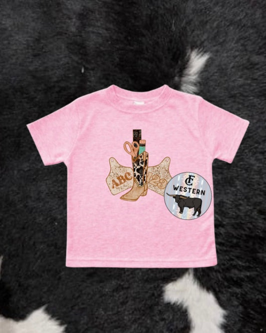 Cowgirl School Tee