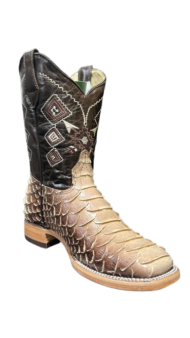 Natural Python Boys Boots (READ FULL DESCRIPTION)