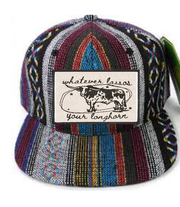 Whatever Lassos Your Long Horn Hat