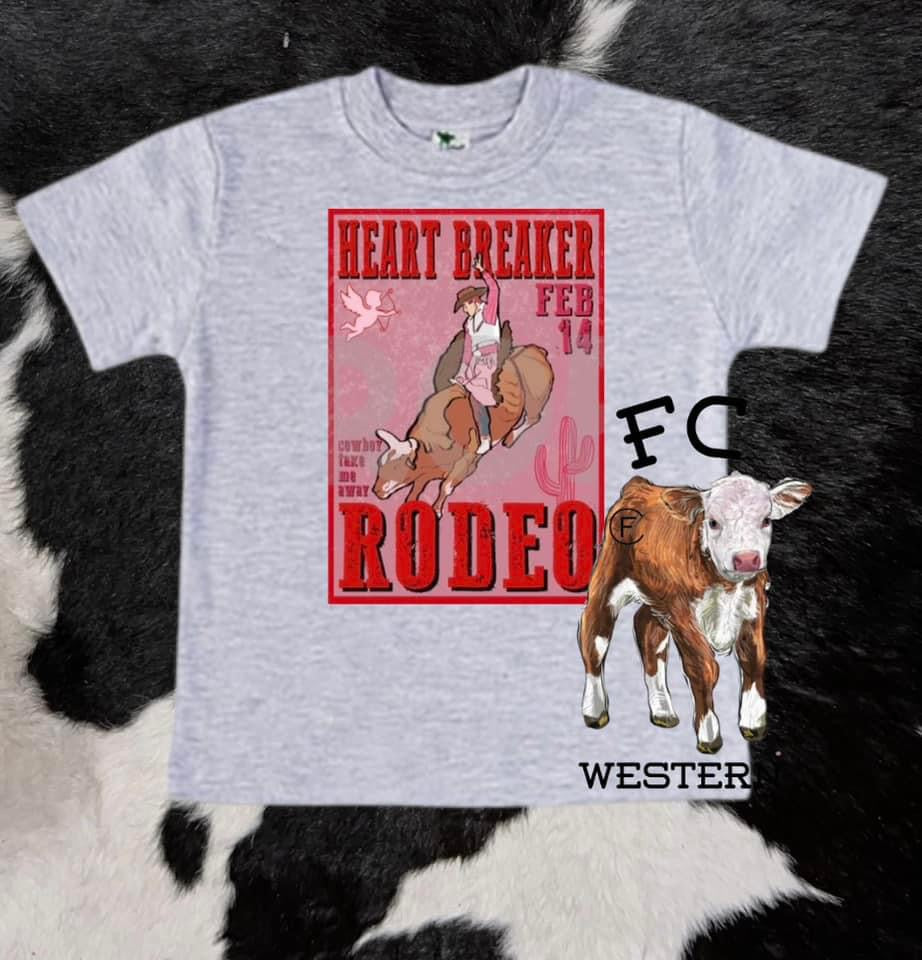 Heart Breaker Rodeo Tee (read description)