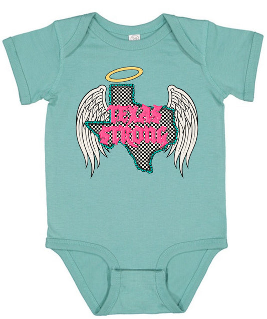 Texas Strong Angels Rabbit Skin Tee (READ FULL DESCRIPTION)
