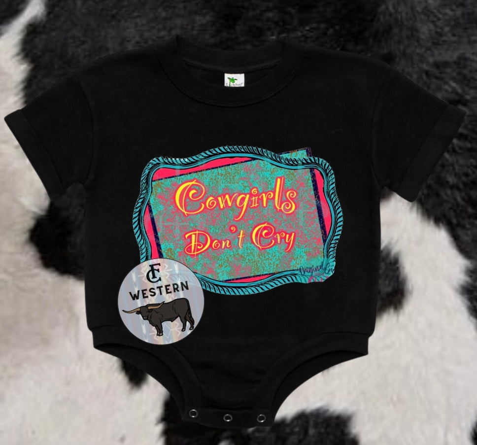 Cowgirls Dont Cry Romper (Read Full Description)s