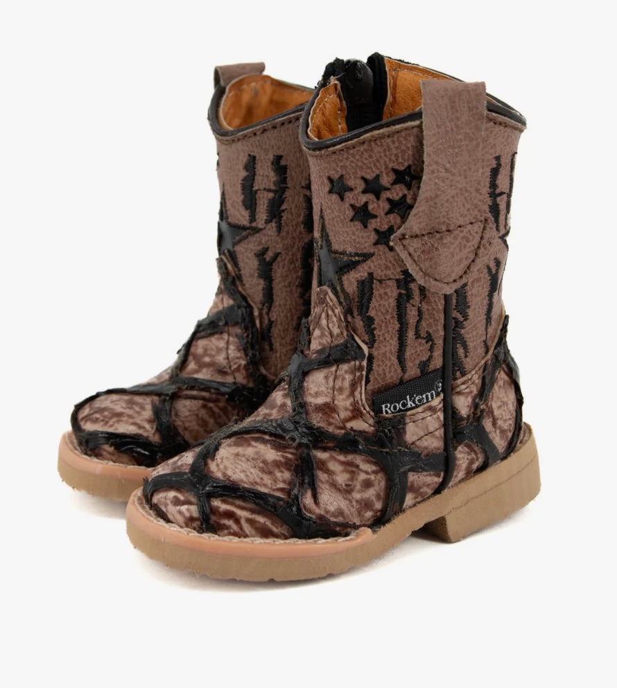 Brown Fish Boots (READ FULL DESCRIPTION)