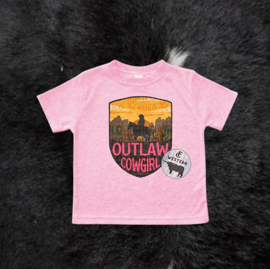 Outlaw Cowgirl Tee