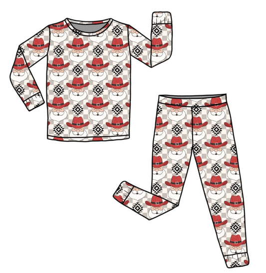 Cowboy Santa AztecPjs *RTS*