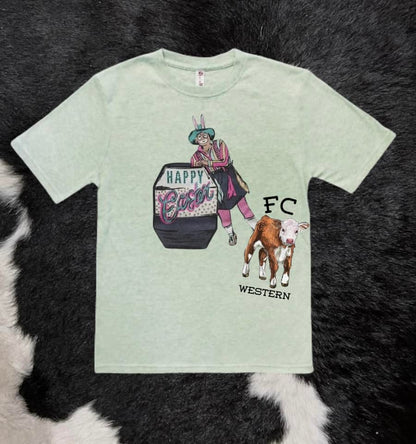 Easter Rodeo Clown Tee (read description)