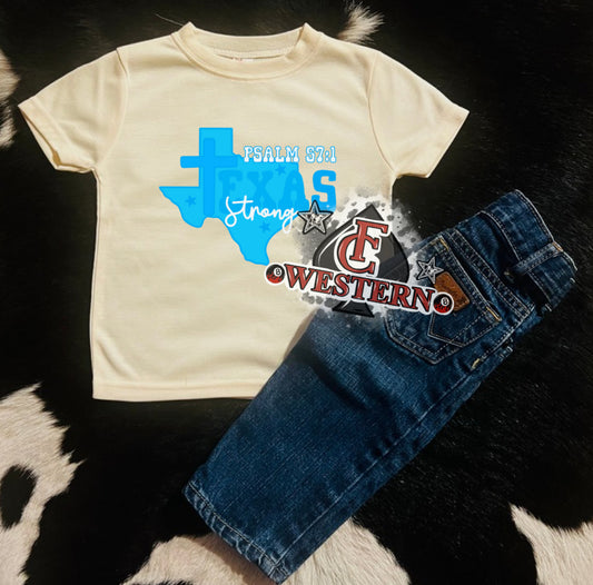 Blue Texas Strong Rabbit Skin Tee (READ FULL DESCRIPTION)