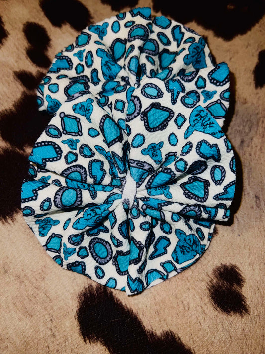 TURQUOISE ERA HeadWraps/Piggies *RTS*