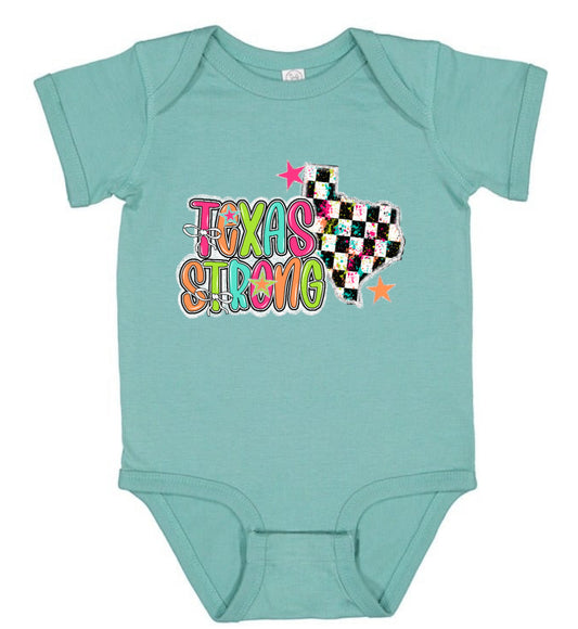 Checkered Texas Strong Rabbit Skin Tee (READ FULL DESCRIPTION)
