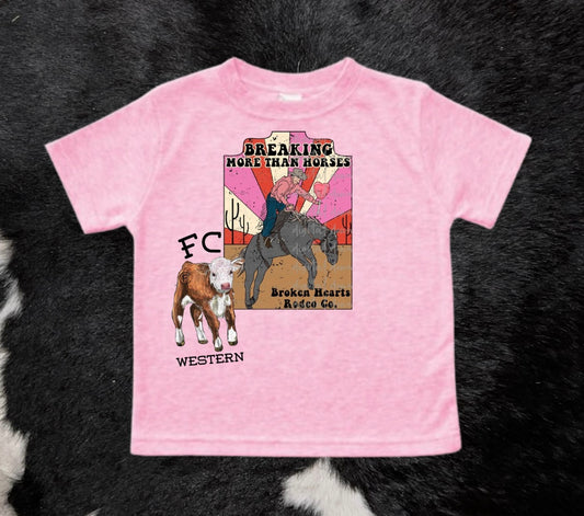 Breaking More Than Horses Tee (read description)