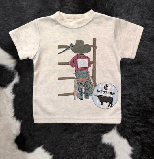 Little Cowboy Rider Tee