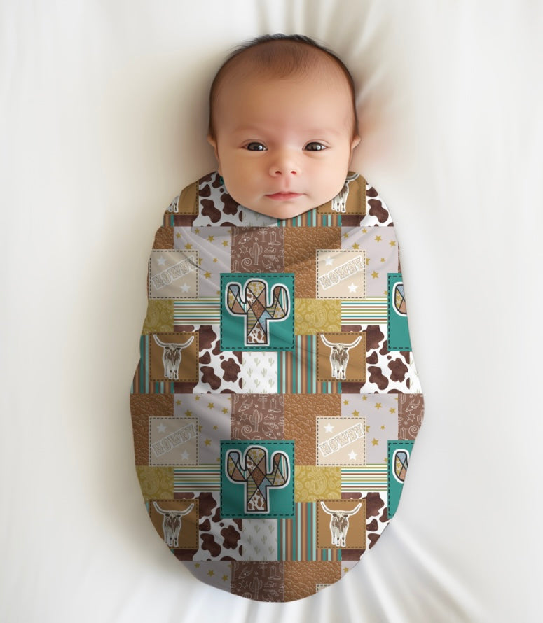 Howdy Bamboo Swaddle Blanket *READ FULL DESCRIPTION*