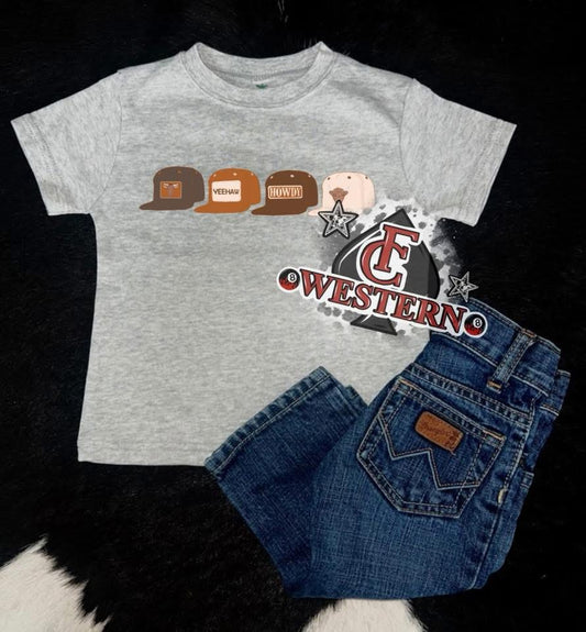 Howdy Hats Tee (READ FULL DESCRIPTION)t