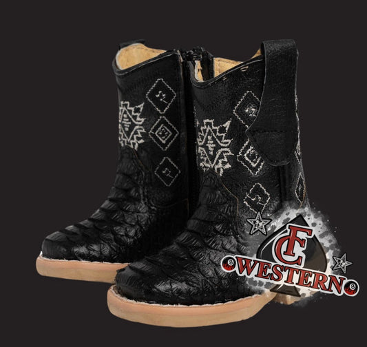 Black Snake Boots Infant *READ FULL DESCRIPTION *