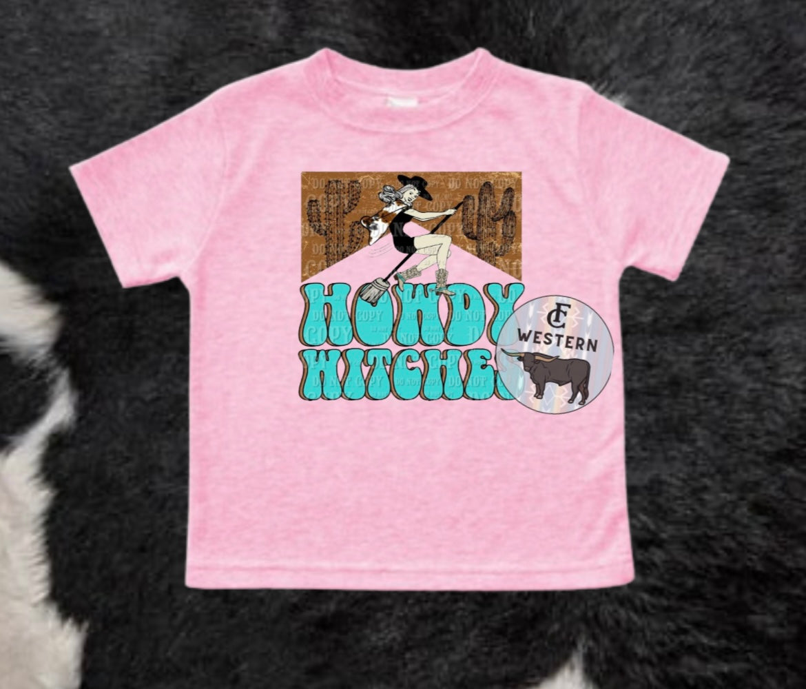 Howdy Witches Tee (Read Full Description)