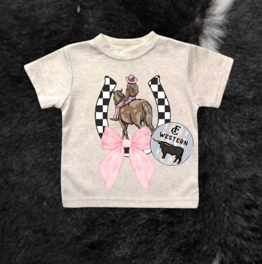 Coquette Cowgirl Tee (Read Full Description)