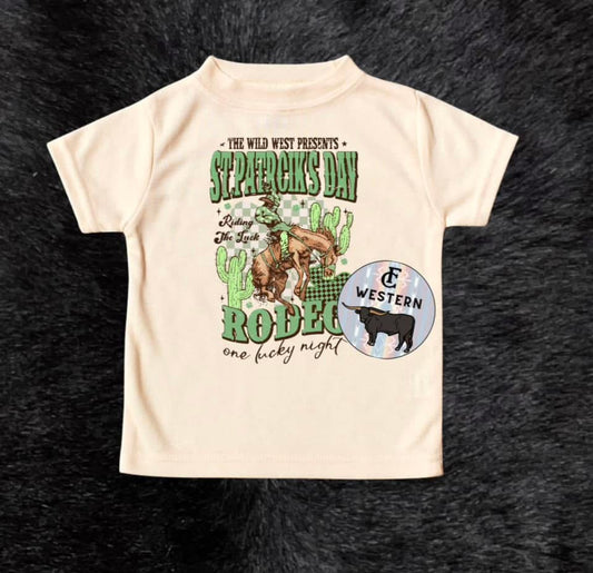 St Patrick Rodeo Tee (read description)