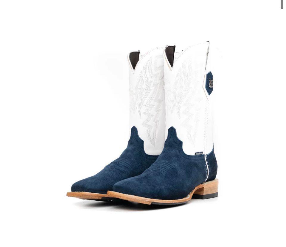 Maverick Roughout Square Toe Cowboy Boot  (READ FULL DESCRIPTION)