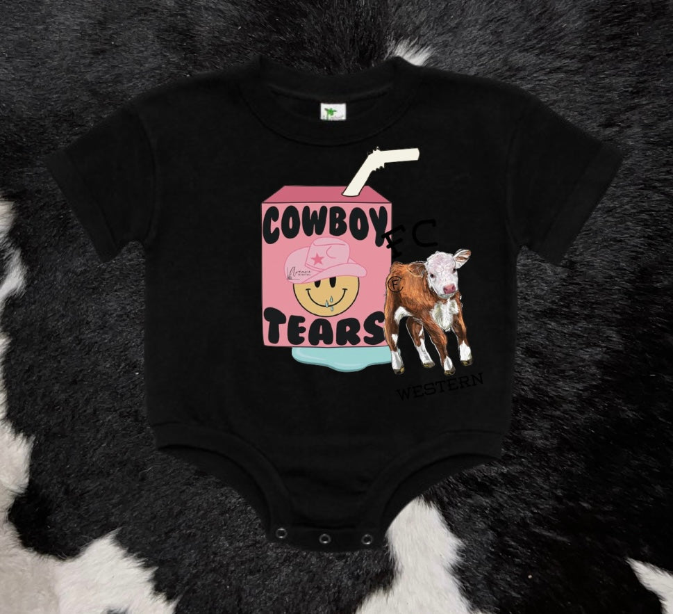 Cowboy Tears Romper