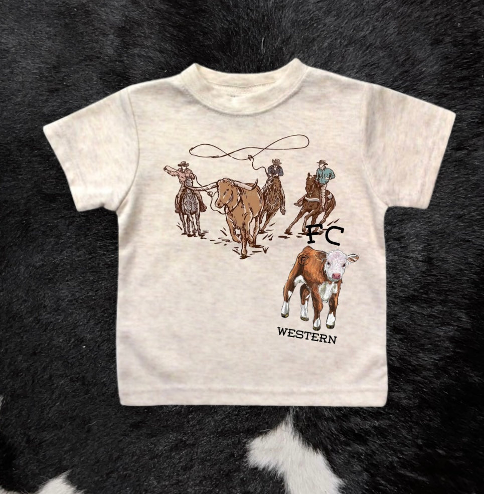 Roping Cowboys Tee