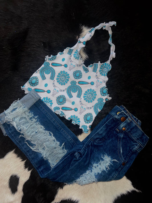 Wild Soul Halter Top *READ FULL DESCRIPTION *