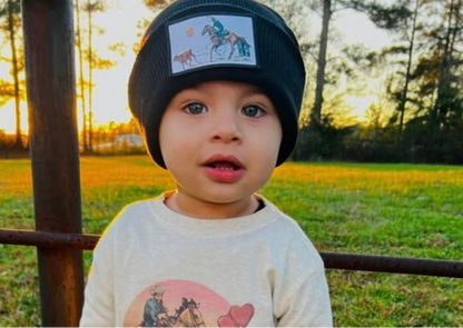 Sunset Calf Roping’ Beanie (kids)