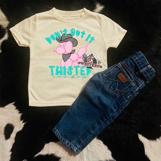 Dont get it twisted cowboy Tee (Read Full Description)