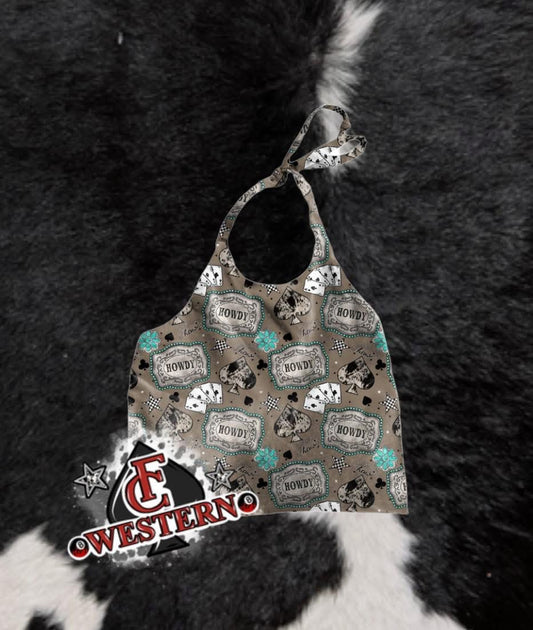 Rodeo Cowgirl Halter Top *READ FULL DESCRIPTION*