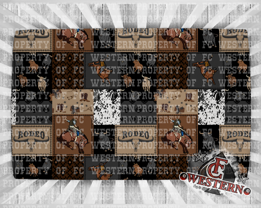 Rodeo Cowboy Fitted Bed Sheet *PREORDER*