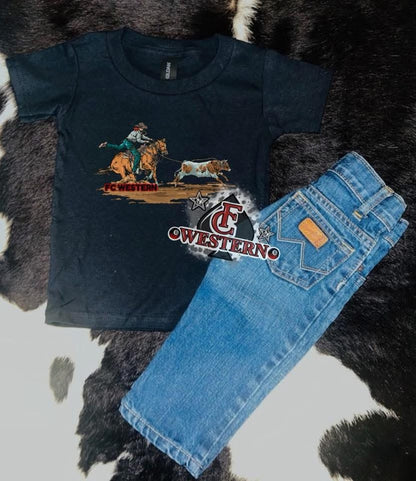 Dont Blink Cowboy TEE (READ FULL DESCRIPTION)