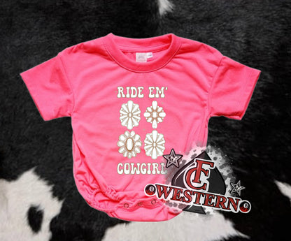 Ride Em Cowgirl Romper (READ FULL DESCRIPTION)