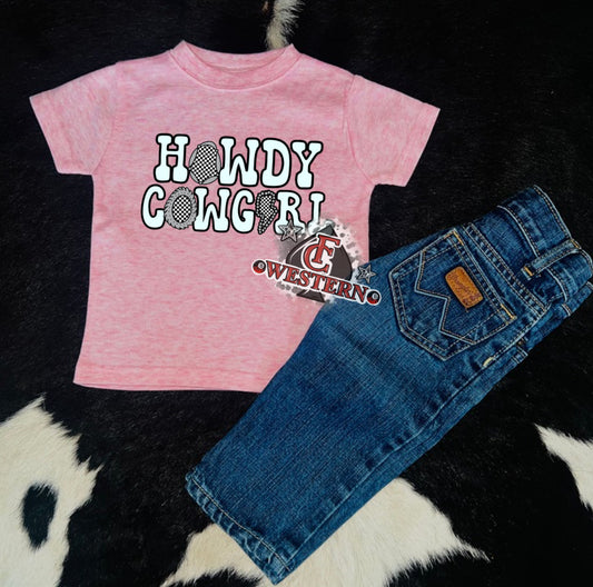 Howdy Cowgirl Tee ( READ FULL DESCRIPTION)end
