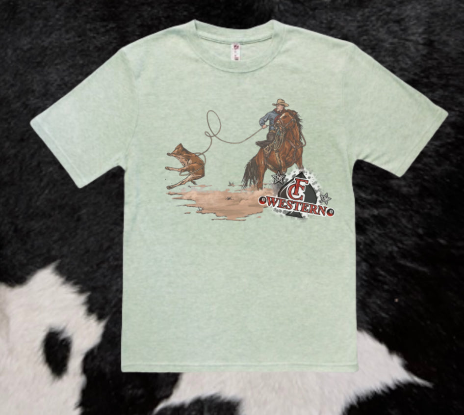 Cowboying Tee (Read Full Description)