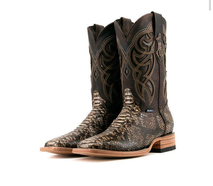 Python Square Toe Cowboy Boot(READ FULL DESCRIPTION)