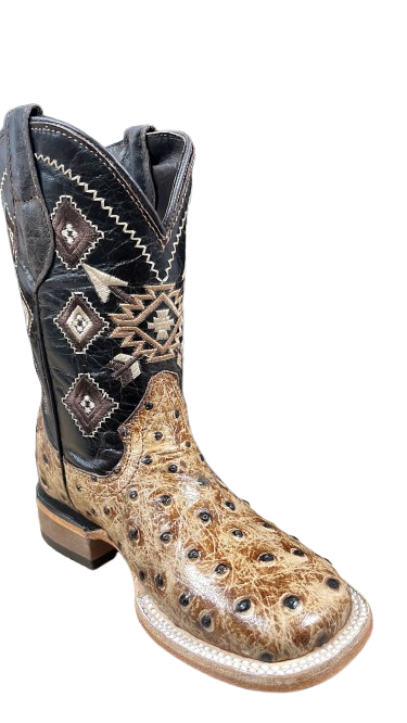 Ostrich Boys Boots (READ FULL DESCRIPTION)